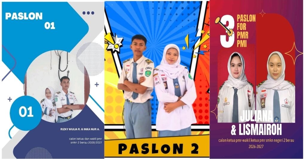 Pemilihan Ketua PMR SMKN 2 Berau Tahun 2025-2026